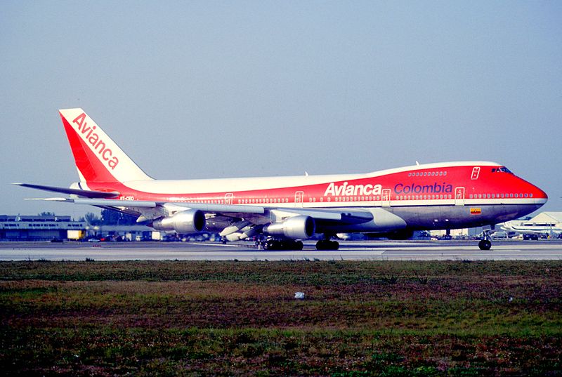 Avianca 747 Plane