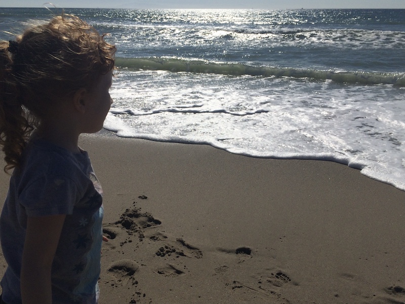 Girl on Beach